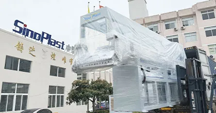/Sinoplast Plastic sheet extruder ship to Africa